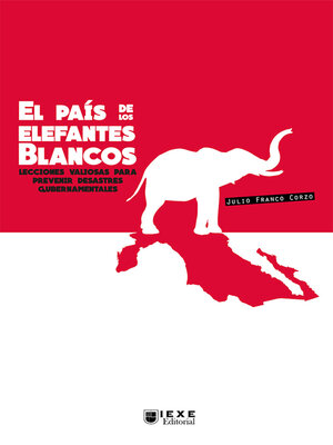 cover image of El país de los elefantes blancos